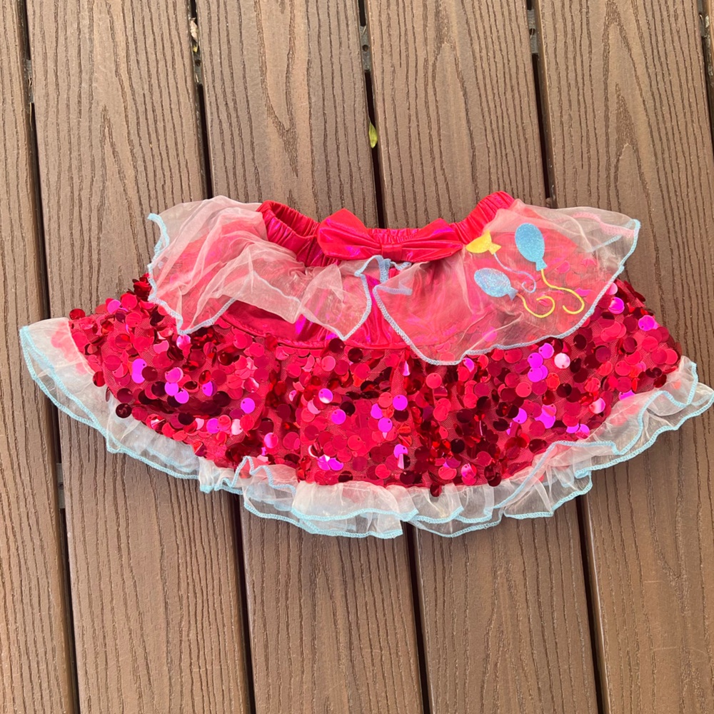 My Little Pony sequin costume skirt - size 4-6yrs